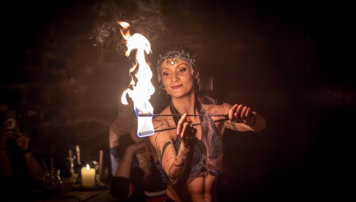 Thrilling medieval evening